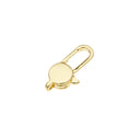 Gold Lobster Enhancer Clasp,Lobster Claw Clasp,Gold Floral Clasp,Dainty Star Clasp,Round Disc Clasp.