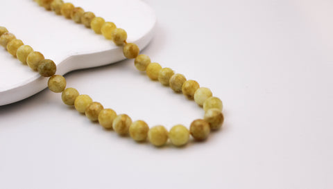 Imt Jade: Yellow Jade (8mm)
