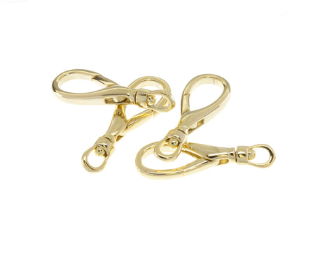 Elongated Swivel Push Gate Clasp,Long Swivel Gold Clasp,Swivel Spring Gate Clasp,Clasp For Bracelet And Necklace,CLG219
