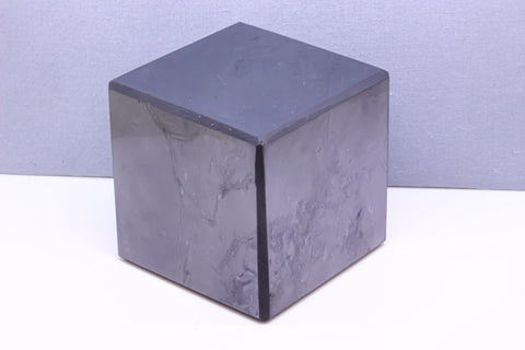 Natural 4CM Shungite Cube, EMF Protection, Meditation, Protection, Home Decor, Detox, Purification