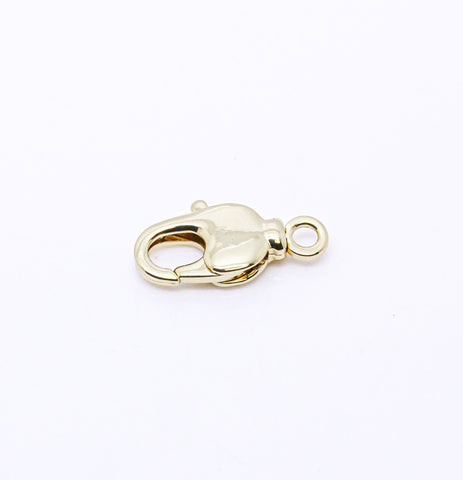 Large Gold&Silver Swivel Lobster Clasp, 18x7mm, Large gold Lobster Clasp, Turn 360 degrees, 20pcs or more, WHOLESALE