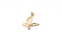 Gold Butterfly Charm, CZ Gold Butterfly Charm, Dainty Charm Jewlery, CPG2036