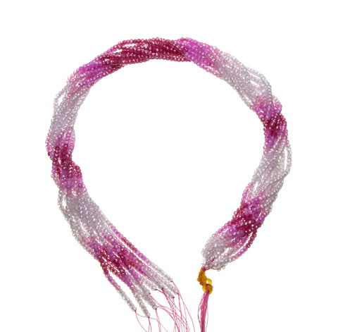 3x2mm  Faceted Rondelle AAA Zircon Beads,Ombre Zircon Faceted Beads,4 Different Combinations Of Colorful Rondelle Beads.A3-A8-A9-A10