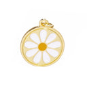 Daisy Flower Charm For Necklace,Enamel Daisy Flower Charm,Daisy Flower Charm For Jewelry Making,Spring Daisy Flower Charm,CPG2537