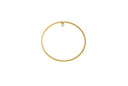 Water Proof, Tarnish Proof Multipurpose Earring Components, Teardrop, Hoop Shape, Gold Column, Boho Chic Accessories, SSPG024-26