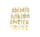 Gothic Old English Initial Letter Charms,Small Gothic lower Case initial Charm,Permanent Jewelry Charm For Jewelry Making,CPG2038