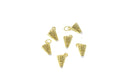 18k Gold Cz Birdie, Shuttle Charm, Shuttlecock, Badminton Lovers, Super Sparkly Birdie Racket, CPG2264