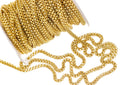 Gold Round Snake Chain,Round Lacy 4mm Chain,Gold Lacy Round Chain For Jewelry Making,Chain For Necklace And Bracelet,CHG0056
