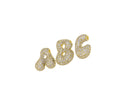 Balloon Slider Gold Charm,Balloon Puff letter Charm,Birthday Balloon Charm,Bubble Balloon Charm,Personalized Gift For A Friend,CPG1103
