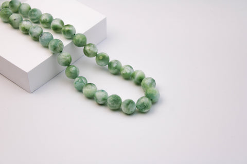 Angelite: Green Faceted 10mm