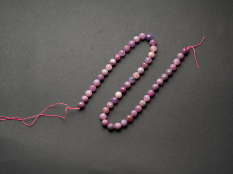 Real Genuine Natural Purple Pink Ruby Gemstone Faceted, 3 Different Styles, 8mm, 7mm, 6mm FR127, FR153, FR128