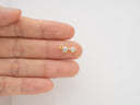 Gold Mini Sunglasses Cz Charm, Dainty Summer Charm, Sunshade mini charm, gold summer theme trinket, Sunglasses charm, CNG016