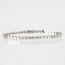High Quality Gold Honeycomb Link Tennis Bracelet, BRG-BRS088