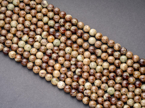 6mm, 8mm natural Green Pyrope Garnet beads, round beads, 6,8mm gemstone beads, full strands, stone of health, 6R08, 8R09