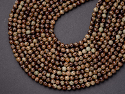 6mm, 8mm natural Green Pyrope Garnet beads, round beads, 6,8mm gemstone beads, full strands, stone of health, 6R08, 8R09