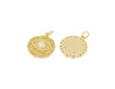 Gold, Silver Opal evil eye Coin,Pave Opal Evil Eye Charm,Gold Coin Medallion pendant, Gold Coin Pendant, ,CPG116