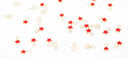 20 pcs of Gold Enamel Stars black, white, light yellow, turquoise, hot pink, baby pink, red, navy blue CPG570