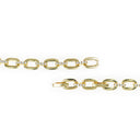 Oval Link CZ Bracelet with Adjustable Length, BRG-BRS073