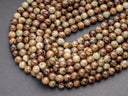 6mm, 8mm natural Green Pyrope Garnet beads, round beads, 6,8mm gemstone beads, full strands, stone of health, 6R08, 8R09