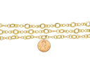 Infinity Gold Chain,Gold Infinity And Ring Link Chain,Forever Infinity Braided Chain For Jewelry Making,CHG0057