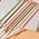 Tennis Bracelets,Tennis Bracelets with Adjustable Closure,Classic And Minimalist Timeless Design