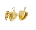Heart Locket picture Charm,Gold Heart Locket Charm For Necklace,Photo Locket Charm,Locket Charm For Photo,Gold Locket Charm,CPG2133