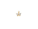 CZ Bow Charm, Timeless Bow Charm, Gold Bow, Charms for girls, CPG2043