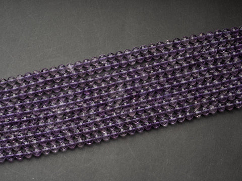 Vibrant Natural Amethyst Beads, 6mm or 8mm, Full Strand 15.5", Extra Sparkly, 100% Natural, FR137, FR138