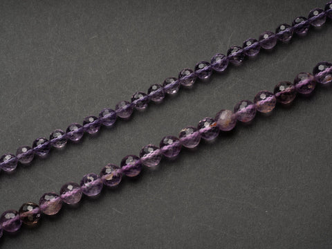 Vibrant Natural Amethyst Beads, 6mm or 8mm, Full Strand 15.5", Extra Sparkly, 100% Natural, FR137, FR138