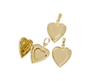 Heart Locket picture Charm,Gold Heart Locket Charm For Necklace,Photo Locket Charm,Locket Charm For Photo,Gold Locket Charm,CPG2133