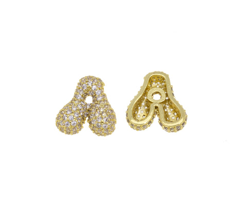 Balloon Slider Gold Charm,Balloon Puff letter Charm,Birthday Balloon Charm,Bubble Balloon Charm,Personalized Gift For A Friend,CPG1103