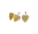 Heart Locket picture Charm,Gold Heart Locket Charm For Necklace,Photo Locket Charm,Locket Charm For Photo,Gold Locket Charm,CPG2133