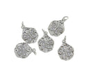 Butterfly Charm Pave With CZ,Gold or Silver Micro Pave CZ Charm,14K Gold Plated Dainty Micro Pave CZ Charm,CPG179, CPS179