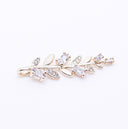 Gold Leaf Charm,Vine Gold leaf, CZ Leaf Pendant, CPG275-CPS275
