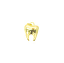 18k Gold Tooth Charm, Tooth Pendant, Teeth Charms, Tooth Pendant, Unique minimalist jewelry, Charms for dentists CPG2210