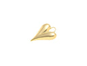 Gold Or Silver Puff Heart Charm,Puffy Hollow Heart Charm For Necklace Or Earrings,Large Puff Heart Charm For Statement,CPG1554