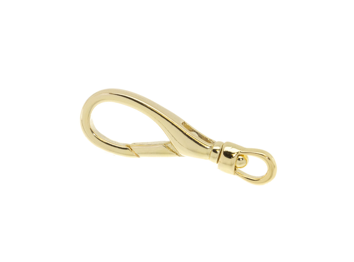 Elongated Swivel Push Gate Clasp,Long Swivel Gold Clasp,Swivel Spring Gate Clasp,Clasp For Bracelet And Necklace,CLG219