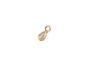 Dainty CZ Little Teardrop Droplets, Little Dangling CZ Drops, 4*6mm, CZ Cascade drops, teardrop cz charm, CPG1026