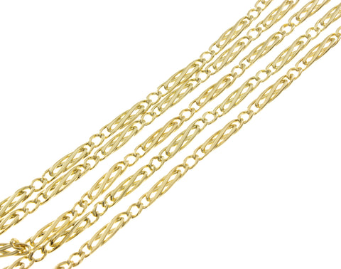 Figaro Chain With Heart,High Fashion Chains For Minimalist Jewelry,Chain For DIY Handmade Jewelry , CHG010,CHG011,CHG012,CHG013