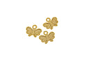 Water Proof, Tarnish Proof Gold Butterflies, Transformation, Rebirth Charm, For Necklace or earrings, Boho Chic, SSPG019-21