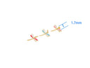 Gold Enamel Dragonfly Charm,Red Blue Pink Dragonfly Charms,Dainty Dragonfly Charm For Jewelry Making,Enamel Dragonfly Charm,CPG1561