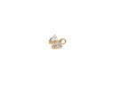 CZ Bow Charm, Timeless Bow Charm, Gold Bow, Charms for girls, CPG2043