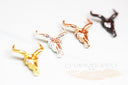 Longhorn Cattle Skull Charm Pendant,CPG414