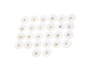 MOP Shell Inlay Monogram Initial Letter Charm,Disc Circle Alphabet initial Charm For Jewelry Making,MOP Round Monogram Letter Charm,CPG812