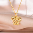 Gold Butterfly Charm With Micro Pave Stones,Delicate Butterfly Charm Necklace,CPG090