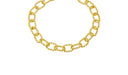 Twisted Oval Rope Chain,Gold Oval Rope Chain For Jewelry Making,Jewelry Making Supply,CHG150