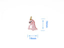 Cute Pink Dinosaur Charm, CPG2025