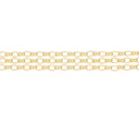 Gold 4mm Curb Cuban Chain,Dainty Oval Curb Chain For Jewelry Making,Oval Cuban Curb Chain For Necklace And Bracelet,CHG0076