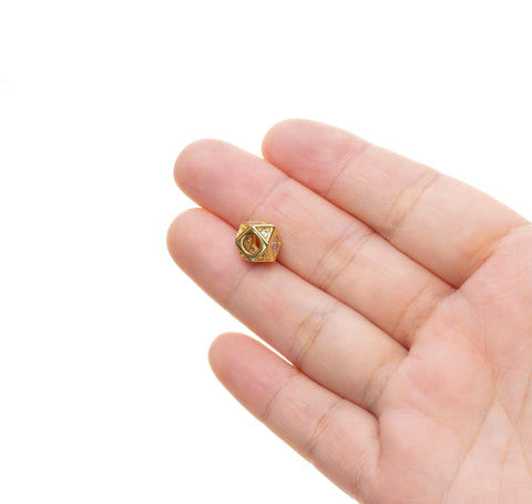 Large Hole Gold Or Silver Polygon Spacer Bead,10mm Gold Pave CZ Spacer Slider Bead,Multi sided Spacer Bead For Jewelry Making,SPG-SPS135