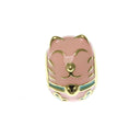 18k Good Luck Cat Spacer, Cute Cat, 3 Different Variations Red, Pink, or Peach, Animal Lovers, Cat mom, Money Cat, Good Luck Cat, SPG117